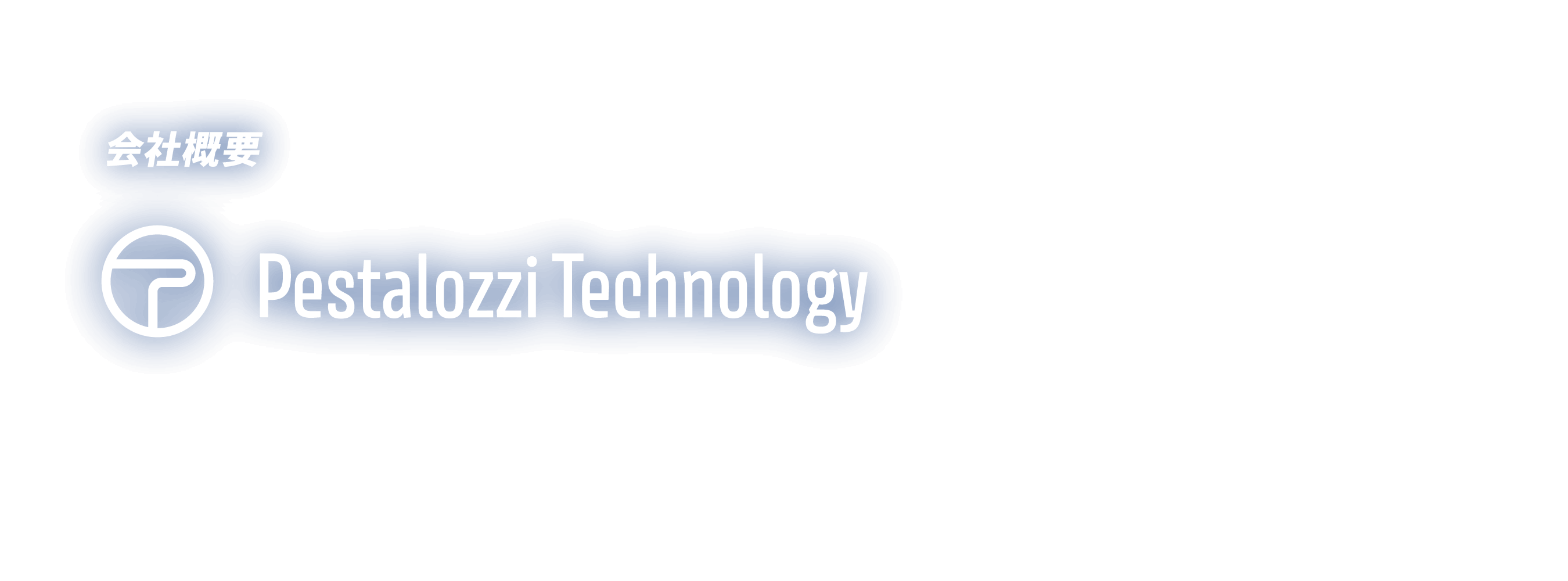 会社概要 - Pestalozzi Technology